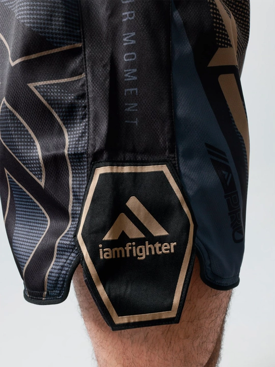 MMA Octagon uchun sport shortilari, iamfighter, mashg'ulotlar va musobaqalar uchun