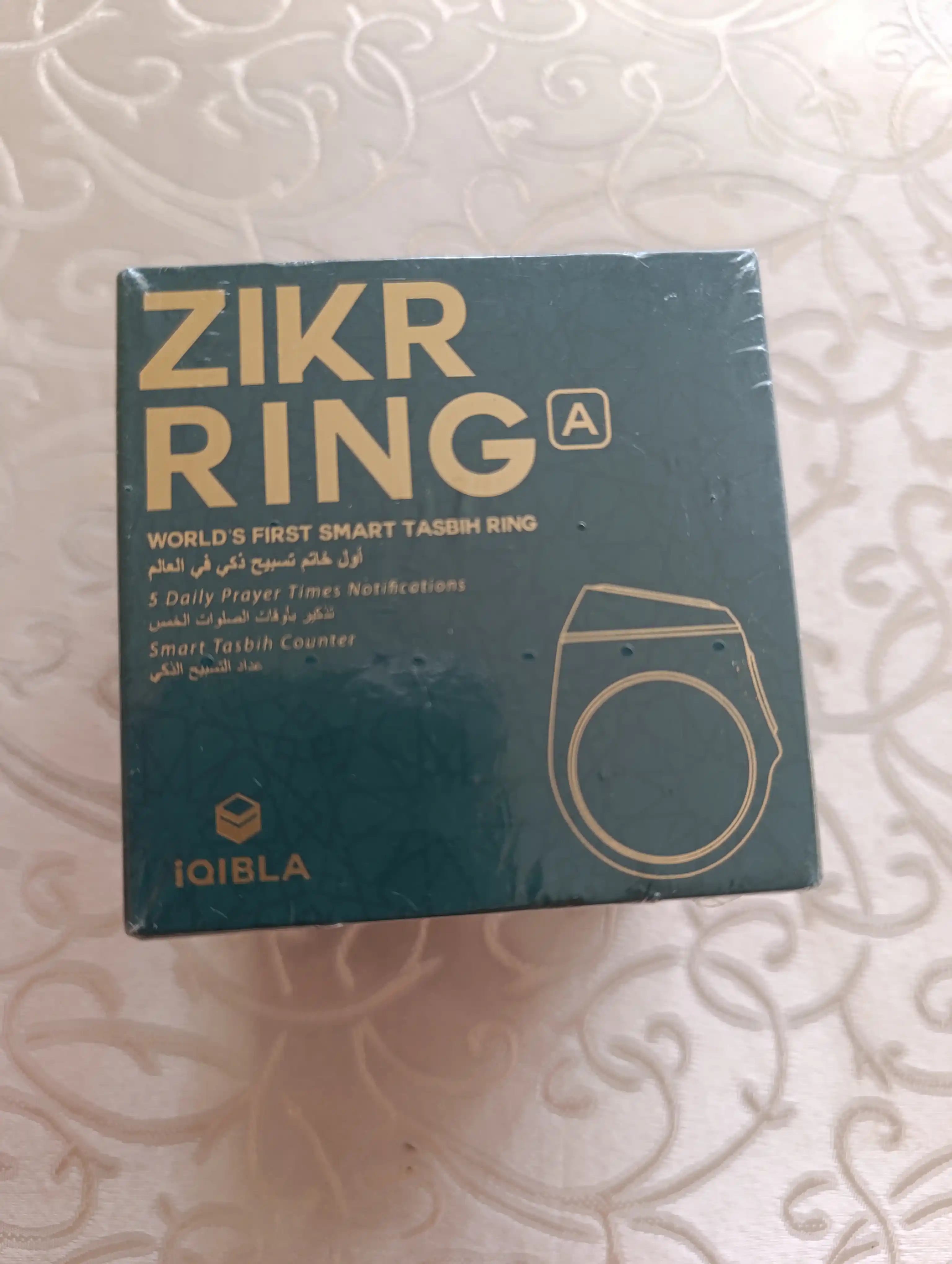 Elektr tasbeh Zikr Ring Metall UMEOX iQIBLA, zikr va istig'for uchun