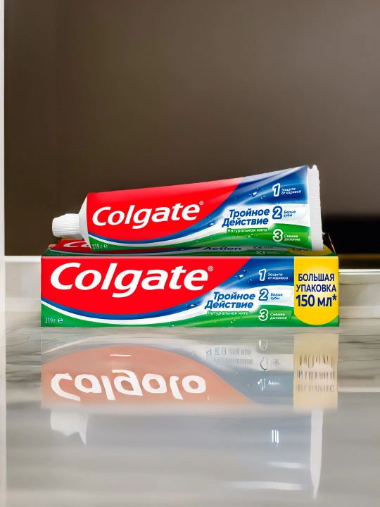 Зубная паста Colgate Triple Action, 150 мл