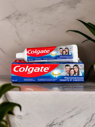 Tish pastasi Colgate MAX ftorid va kaltsiy bilan, 100 ml
