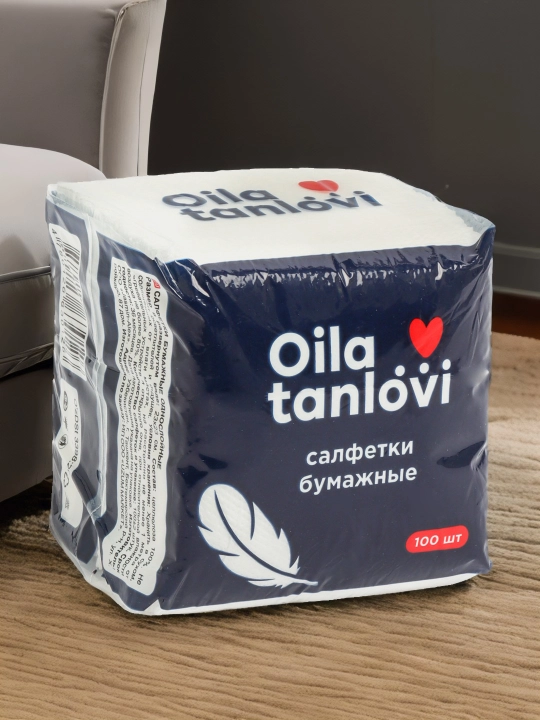 Qog'oz salfetkalar Oila tanlovi, 100 dona