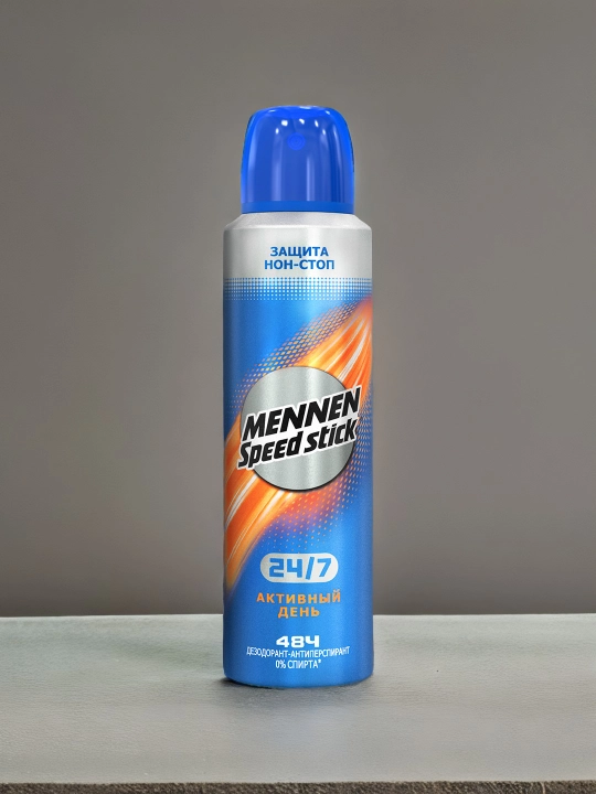Dezodorant-antiperspirant Mennen Speed Stick 24/7, aerozol, 150 ml - 