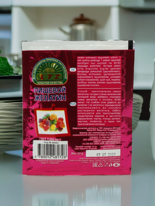 Jelatin LTZ, 20 g