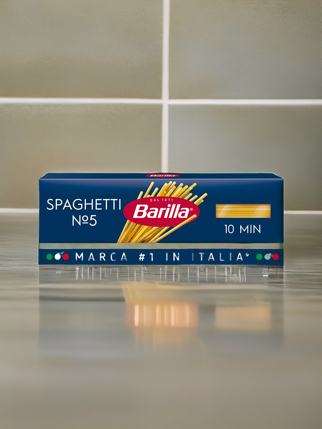 Makaron Barilla Spaghetti n.5, qattiq bug'doy, 450 g