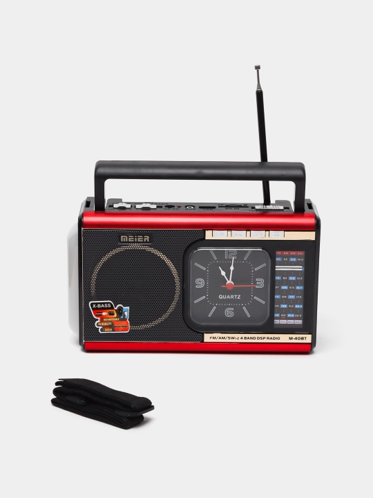 Portativ fm radio, bluetooth kalonka va mayda kalonka - 