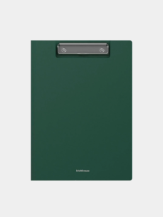 Papka-planshet plastik ErichKrause Matt Classic, A4, yashil (4 dona paketda.) 45983