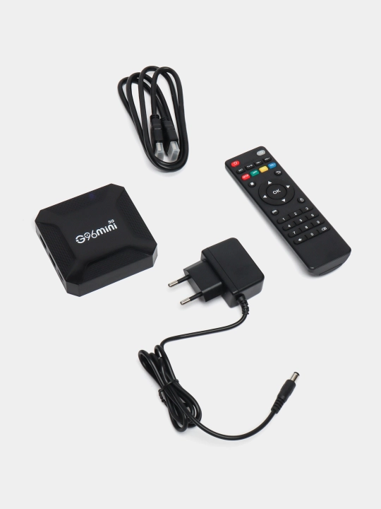 Android Smart TV Box G96 8k android13.0, infraqizil masofadan boshqarish pulti, 2GB 8GB - 