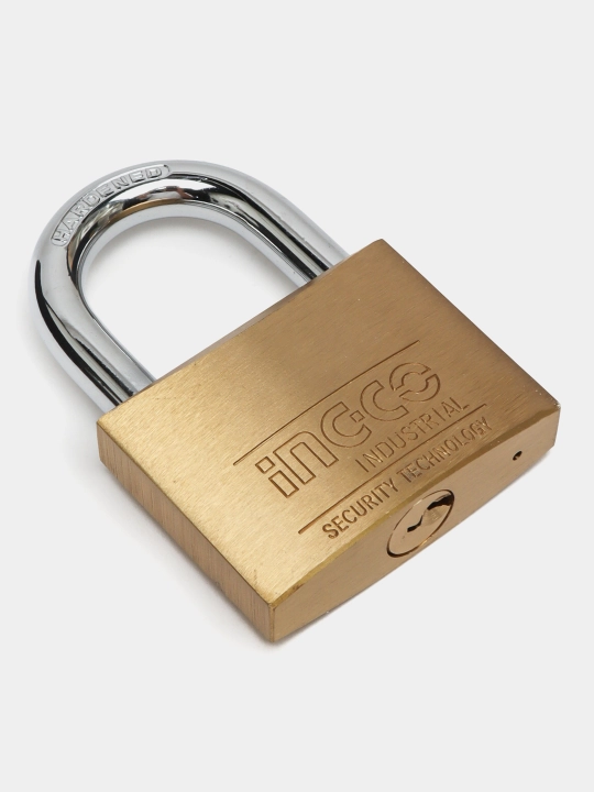 Замок навесной INGCO DBPL0602, латунный, 60 мм - 