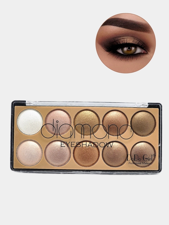 Qovoqlar uchun tenlar, shimmer, DoDo Girl, 10 ta rang - 