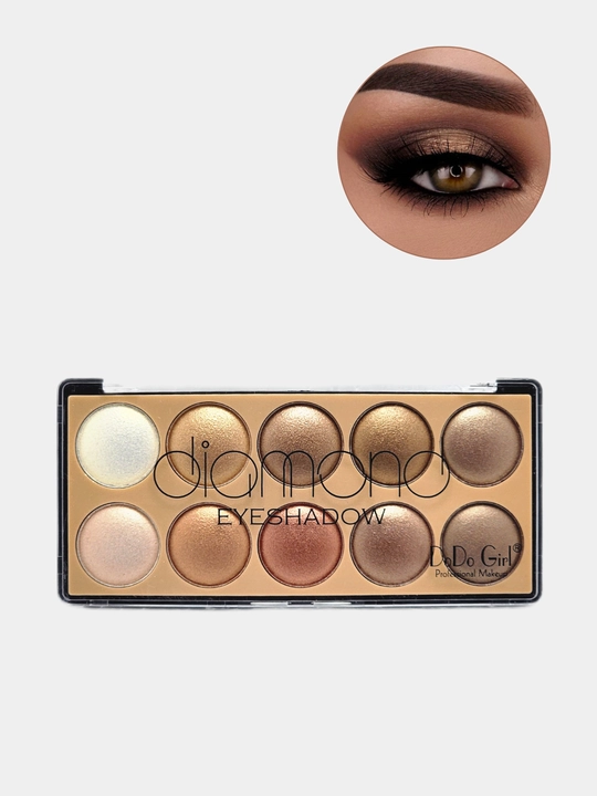Qovoqlar uchun tenlar, shimmer, DoDo Girl, 10 ta rang - 