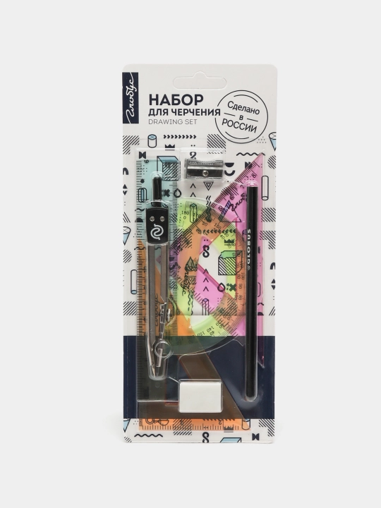 Набор для черчения, из 8-и предметов НГ8-01 q0000015721 - 