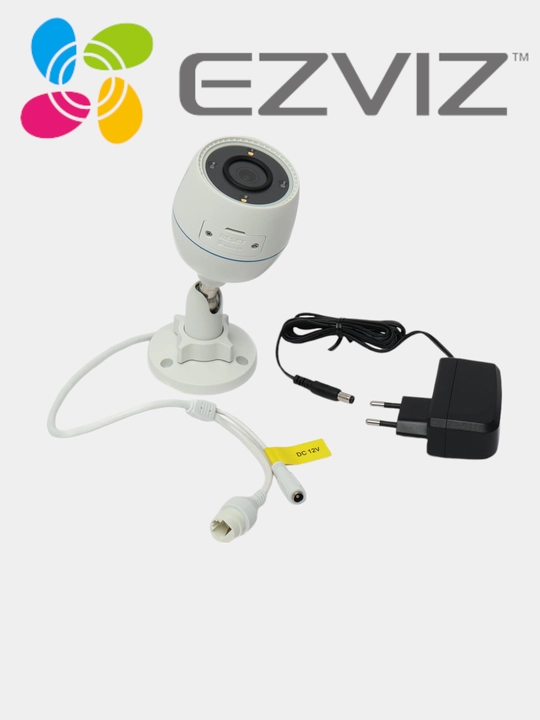 Aqlli uy uchun videokuzatuv kamerasi Ezviz H3c Color 1080p, Wi-Fi bilan - 