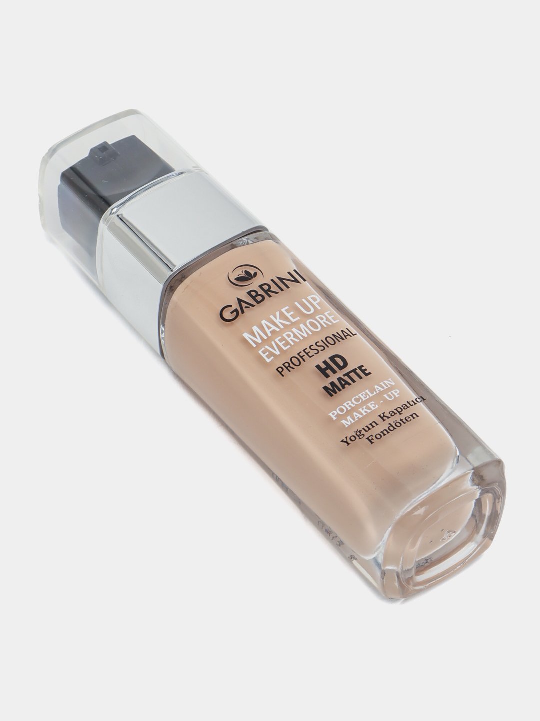 Ayollar uchun Gabrini matlovchi tonal kremi, HD Matte Make up Evermore foundation, 30 ml