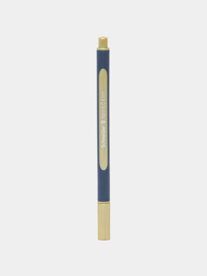 Ручка ролевая Schneider Metallic Paint-It 050 0.4 mm gold metallic — СИГНУМ-P10B1F9-СИНИЙ