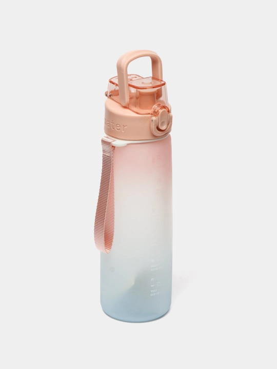 Sport butilkasi suv uchun, ichimlik rejimi bilan, 1000 ml cool