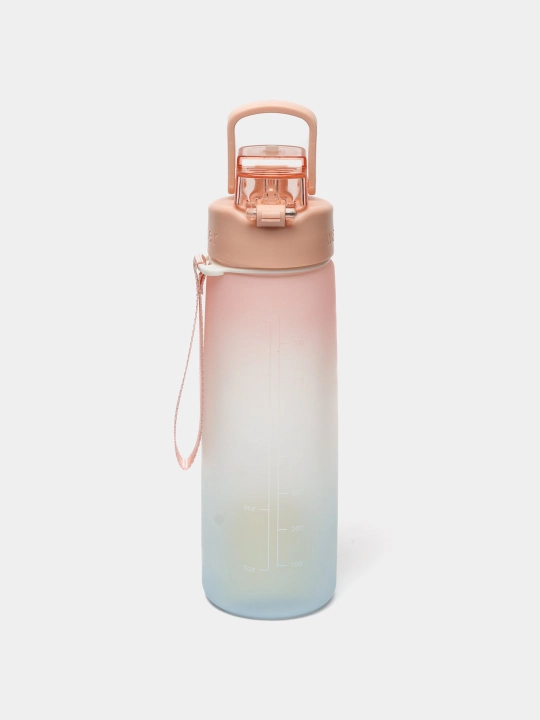 Sport butilkasi suv uchun, ichimlik rejimi bilan, 1000 ml cool