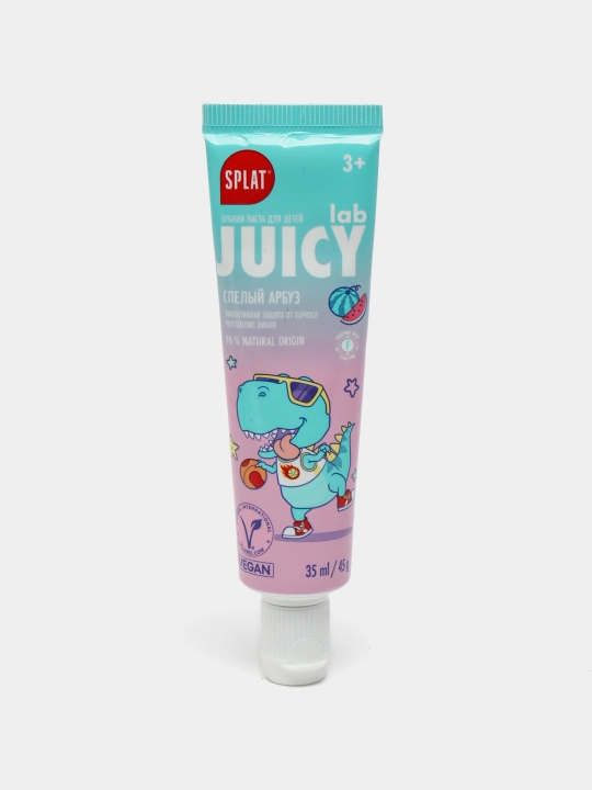 Детская зубная паста " Спелый арбуз", SPLAT JUICY LAB, 3+, 45 гр