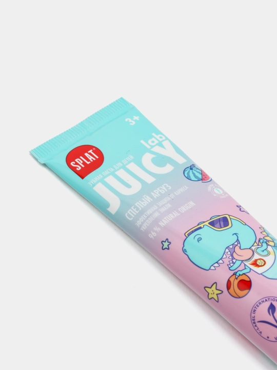Детская зубная паста " Спелый арбуз", SPLAT JUICY LAB, 3+, 45 гр