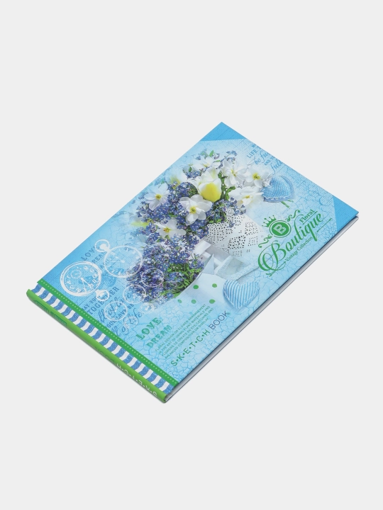 Скетчбук 7БЦ, 197х124мм, 36л, бумага офсетная 120 г/м2 5914 (21515) q0000052198