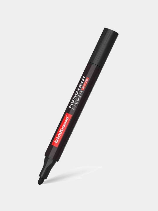 Permanent marker ErichKrause P-170, siyoh rangi qora (qutida 1 dona) 7275