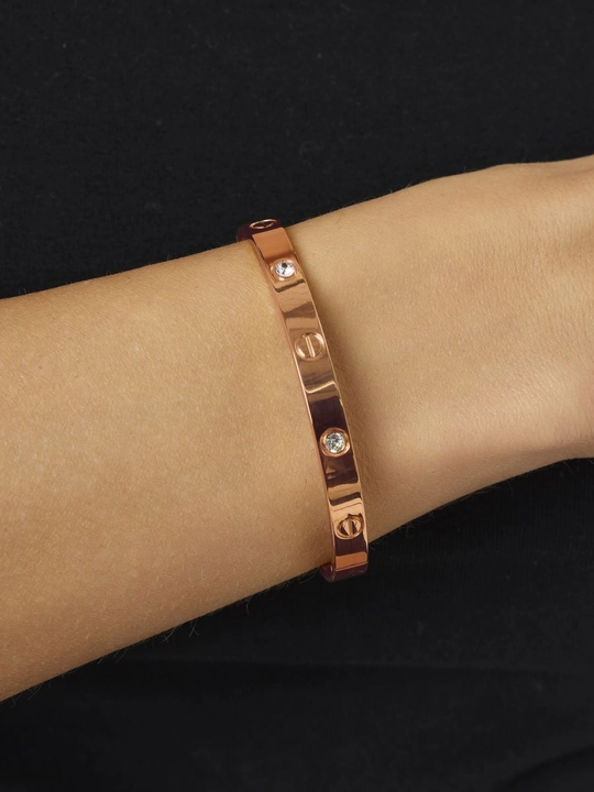 Браслет "Stainless Steel", женская бижутерия, в стиле cartier