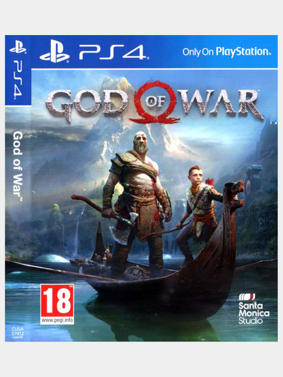 Игры для PS4 God of War PlayStation 4
