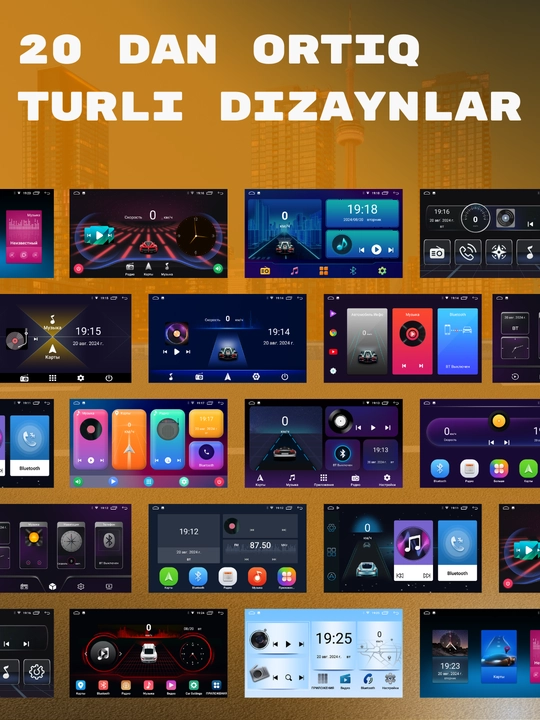 Автомобильные Tesla мониторы 4/64 ГБ Itrend, Spark, Lasetti, Cobalt, Nexia 3, с рамкой