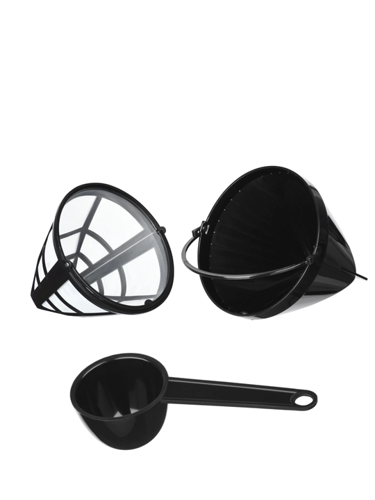Кофеварка Ardesto FCM-D2100 - 900 Вт, 1.2 л, черная