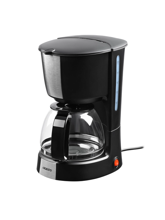 Кофеварка Ardesto FCM-D2100 - 900 Вт, 1.2 л, черная