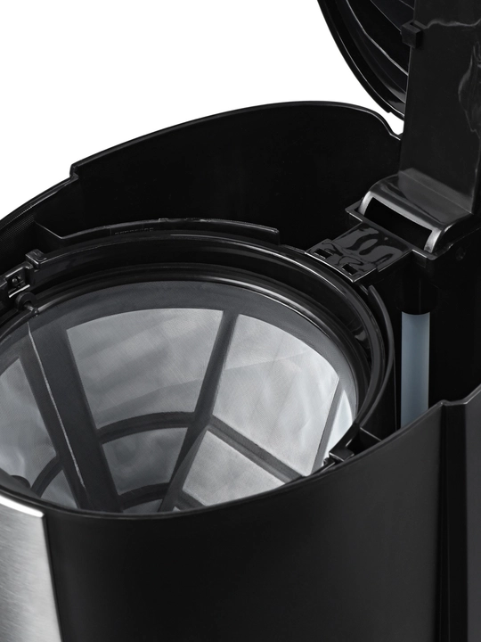 Кофеварка Ardesto FCM-D2100 - 900 Вт, 1.2 л, черная