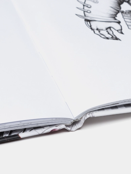 Sketchbuk 7BC, bo'sh varaqlar matli laminatsiya 200x200 mm, 24 varaq 8342 2125 q0000015099