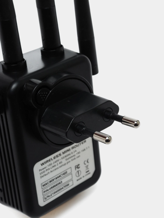 Усилитель сигнала Wi-Fi мини-роутер, репитер 3 в 1 Pix-link LV-WR09, LV-WR02EQ