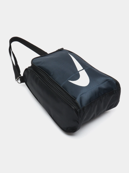 Сумка Paneled Upright Insulated Lunchbox, черная, серебристая, универсальный размер