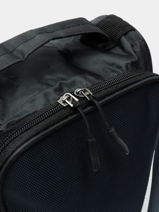 Сумка Paneled Upright Insulated Lunchbox, черная, серебристая, универсальный размер
