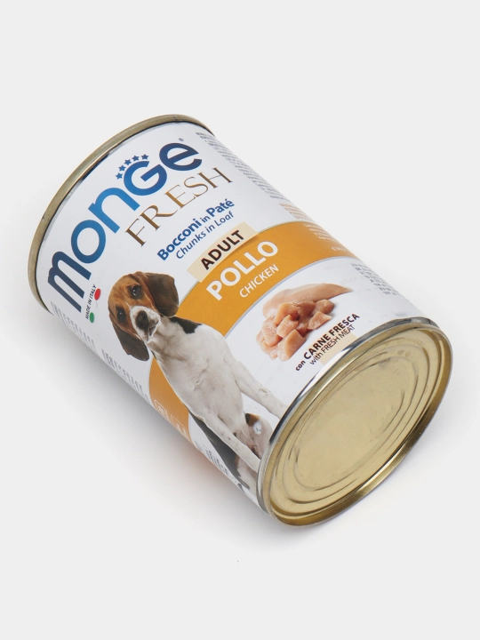 Monge консервы для собак с курицей 400 гр по 2 штуки