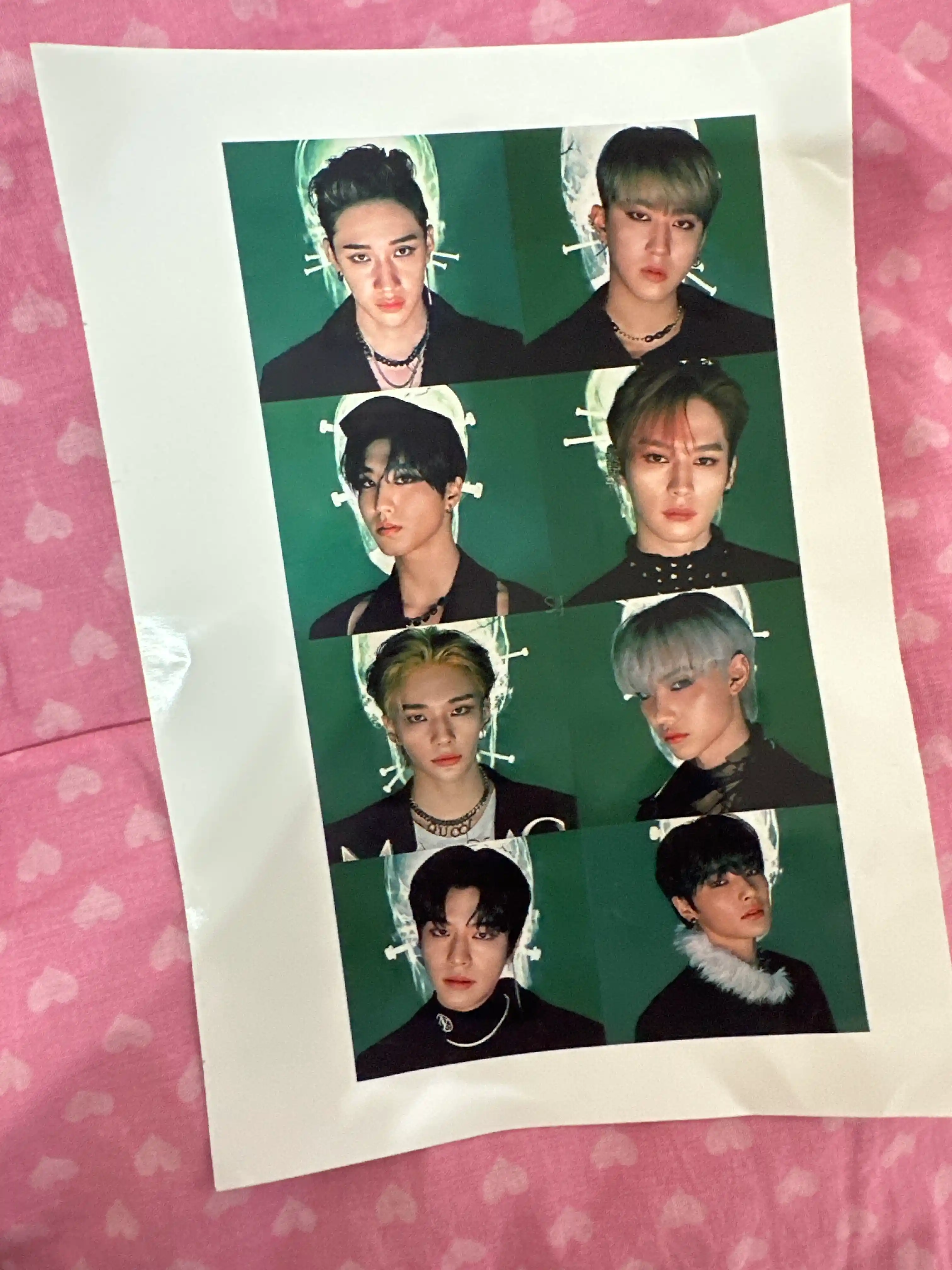 Наклейки с группой Stray kids, саморезка