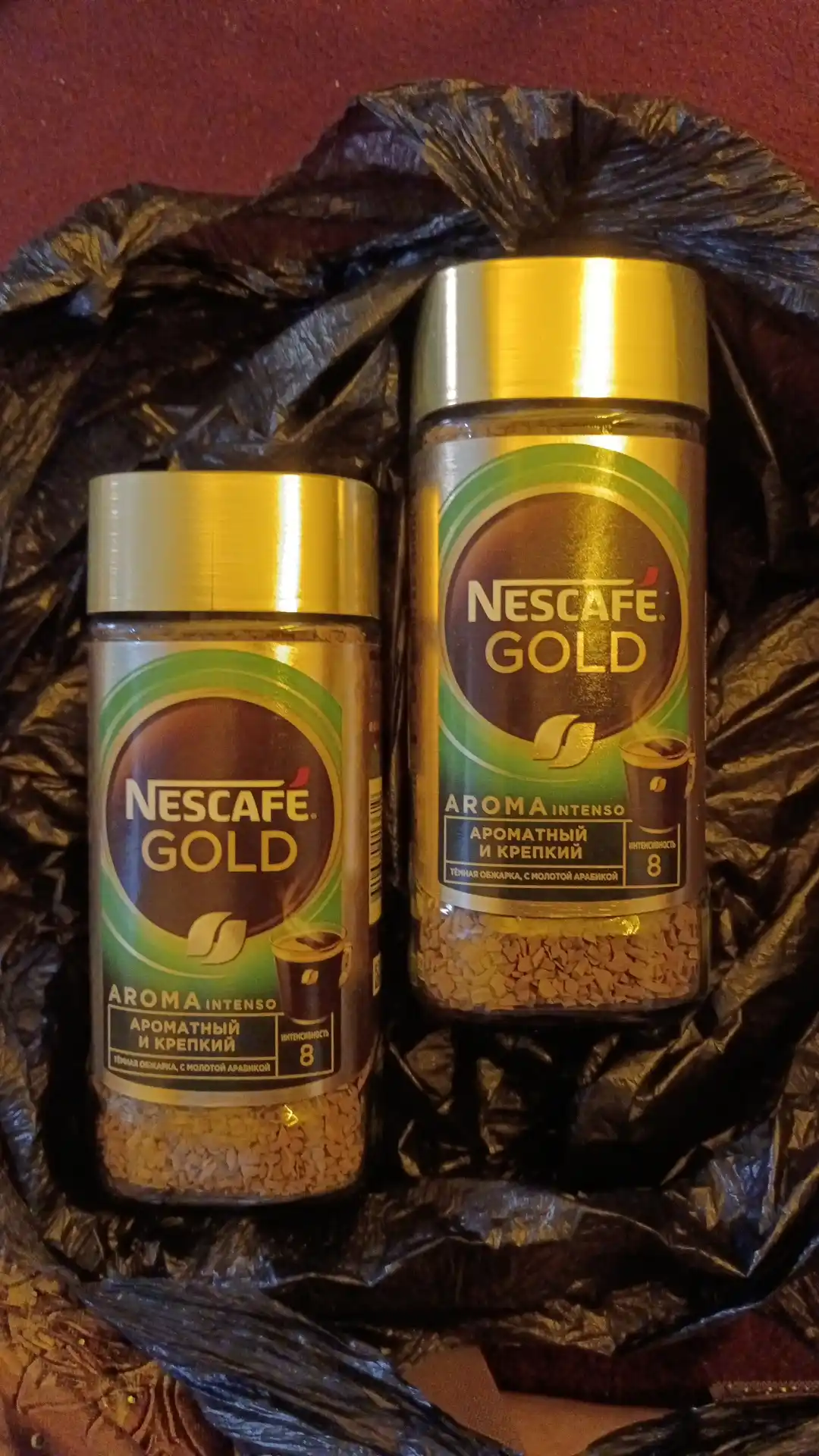 Растворимый кофе Nescafe Gold Aroma Intenso, 85 г