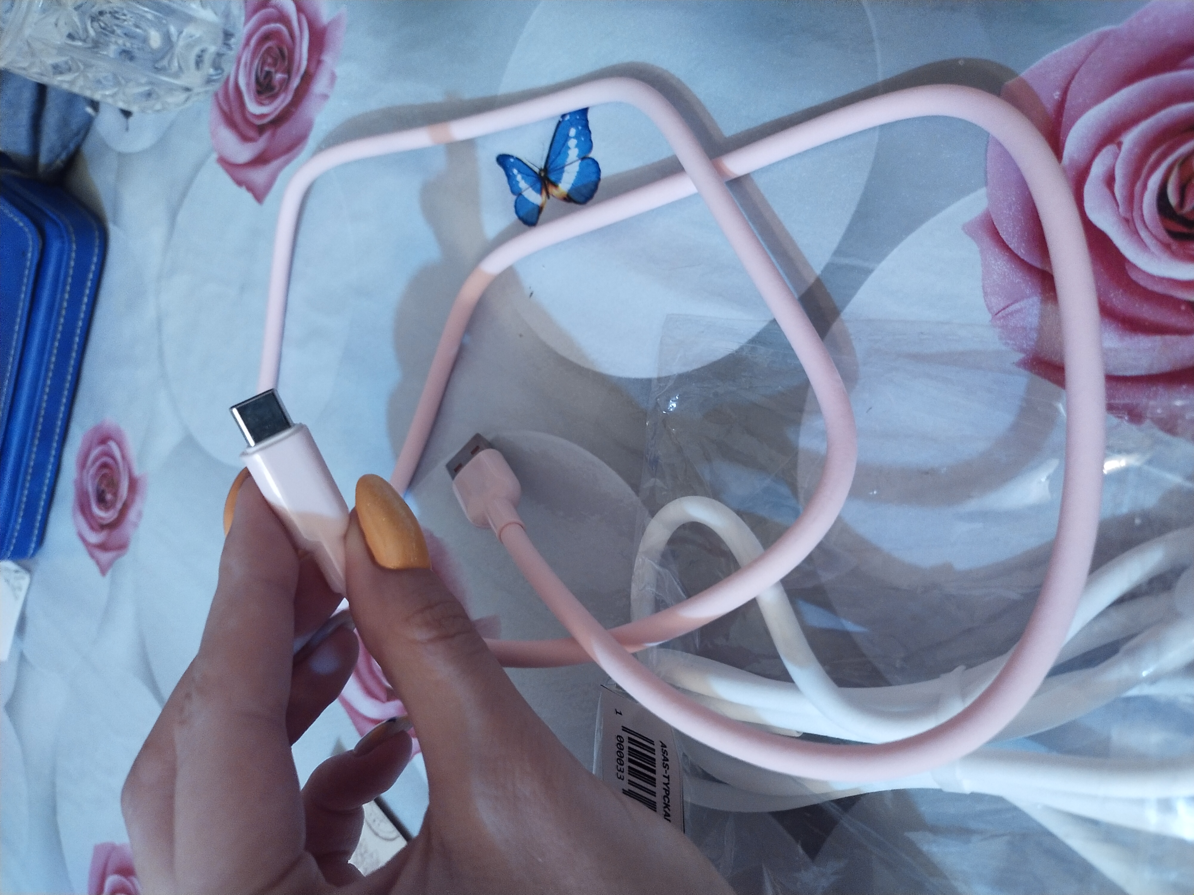 Kabel Type-C/USB type c lightning Samsung, Xiaomi, Android uchun tez zaryadlovchi kabel