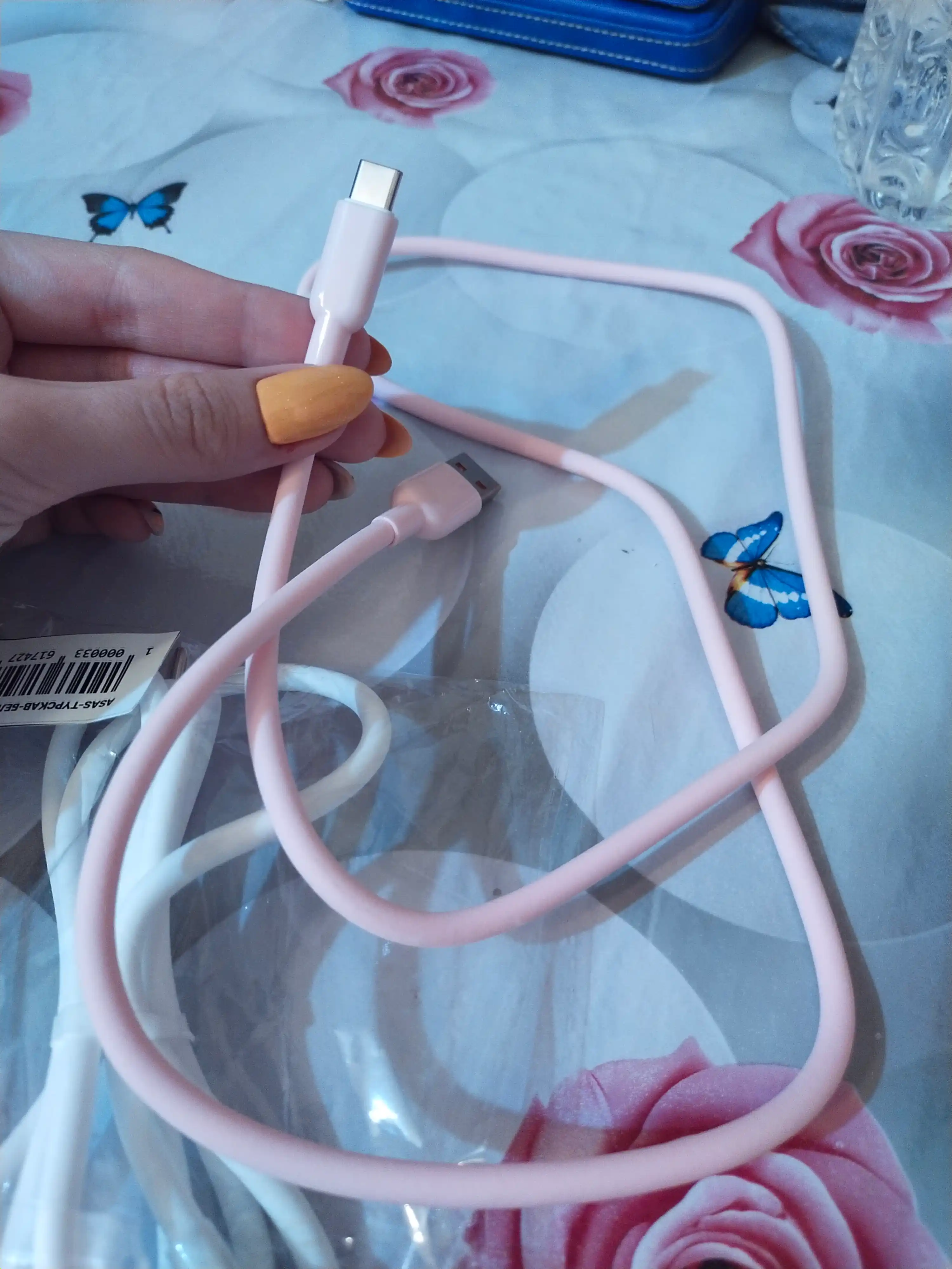 Kabel Type-C/USB type c lightning Samsung, Xiaomi, Android uchun tez zaryadlovchi kabel
