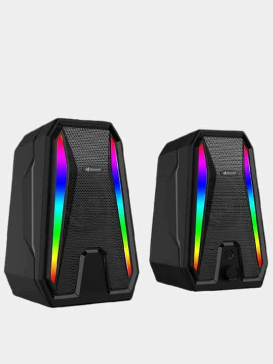 Компьютерные колонки Kisonli X10 RGB-свет
