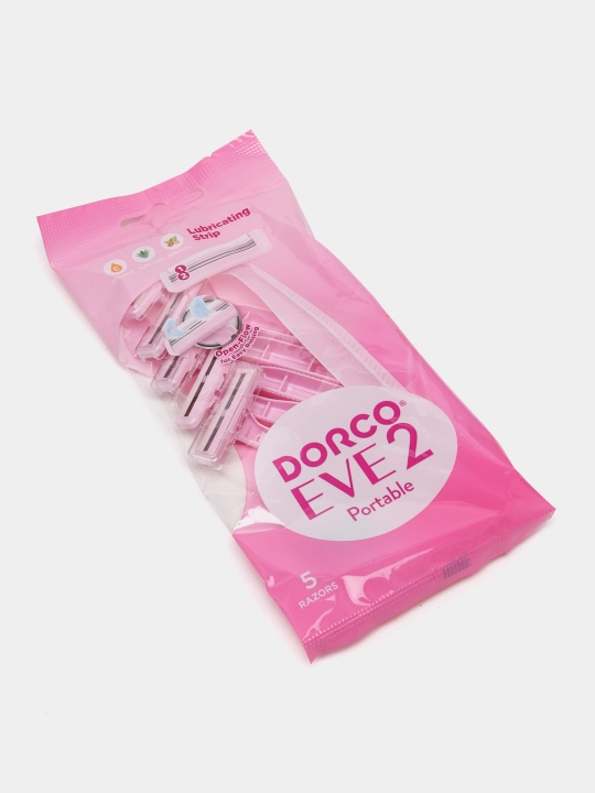 Ustaralar Dorco Eve, 5 dona to'plamda