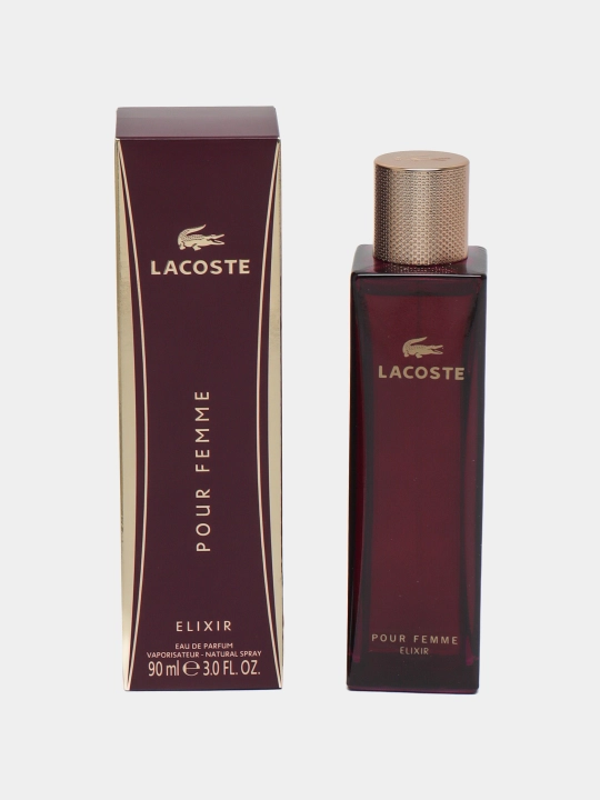 Парфюмерная вода для женщин, LACOSTE POUR FEMME ELIXIR, 90 мл, Испания - 