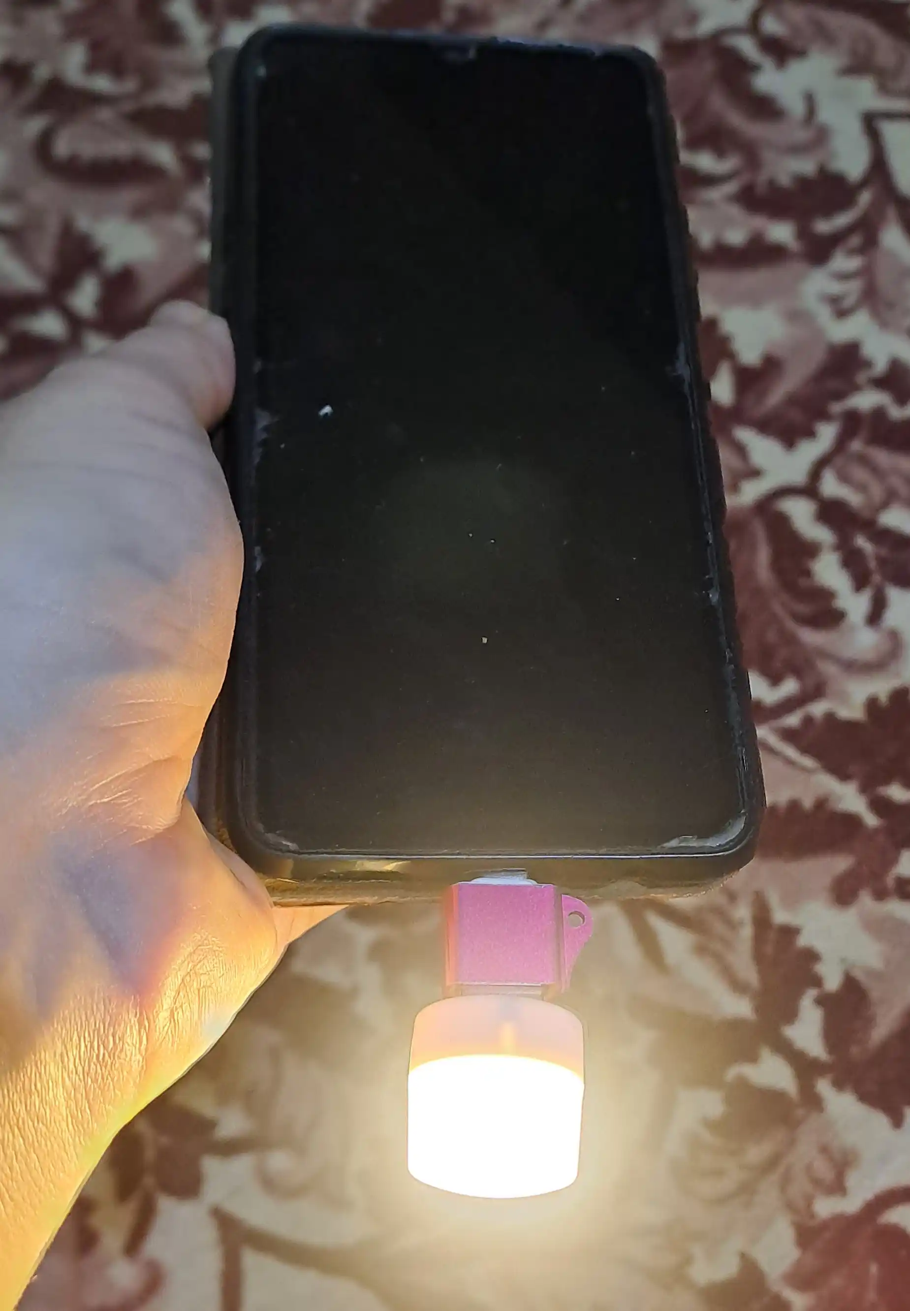 Yoritgich energiya tejash, dumaloq, USB