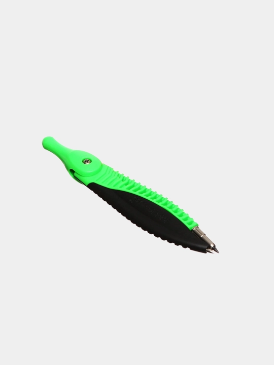 Plastik sirkul ErichKrause Accent, 122 mm, PVX qoplama, assorti 61284 - 