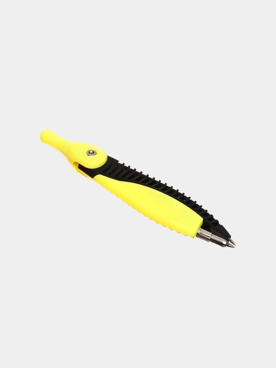 Plastik sirkul ErichKrause Accent, 122 mm, PVX qoplama, assorti 61284 - 