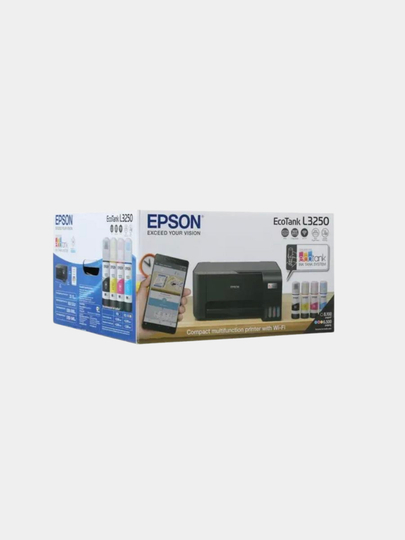 Принтер МФУ Epson L3250/3251, А4, цветной, 3 в 1 wifi