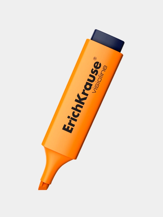 Текстмаркер ErichKrause Visioline V-20 Neon, цвет чернил оранжевый 30943