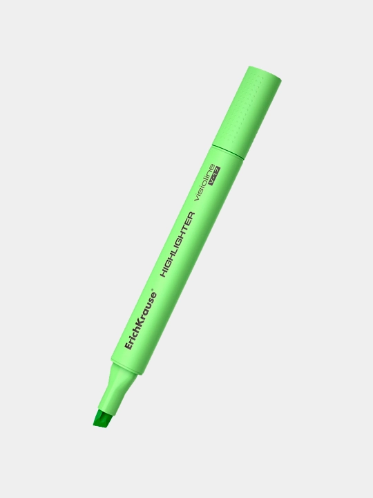 Matn markeri ErichKrause Visioline V-17 Pastel, siyoh rangi yashil 56020