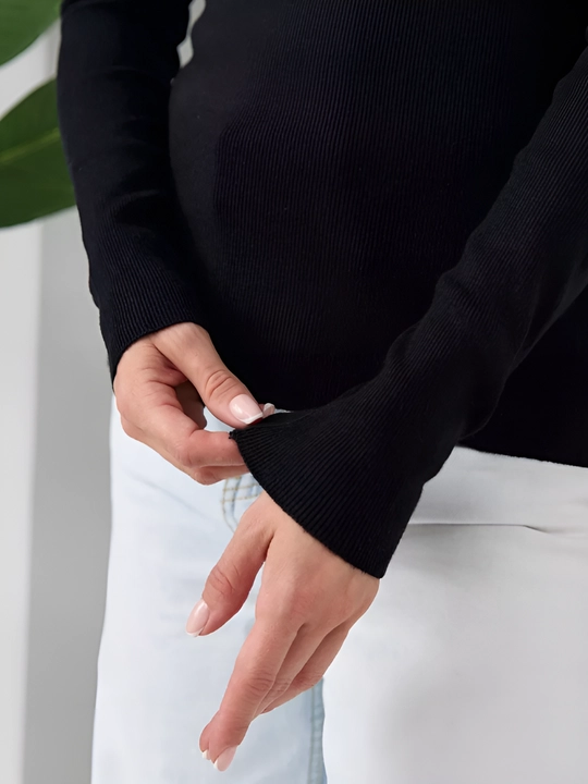 Водолазка женская, кофта с длинным рукавом, один размер 44-52