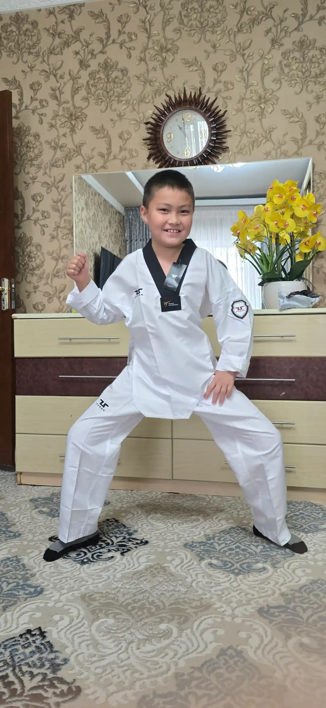 Кимоно Tusah для Taekwondo WT Ez-Fit Sparring